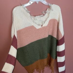 Polly&Esther Acrylic sweater size s